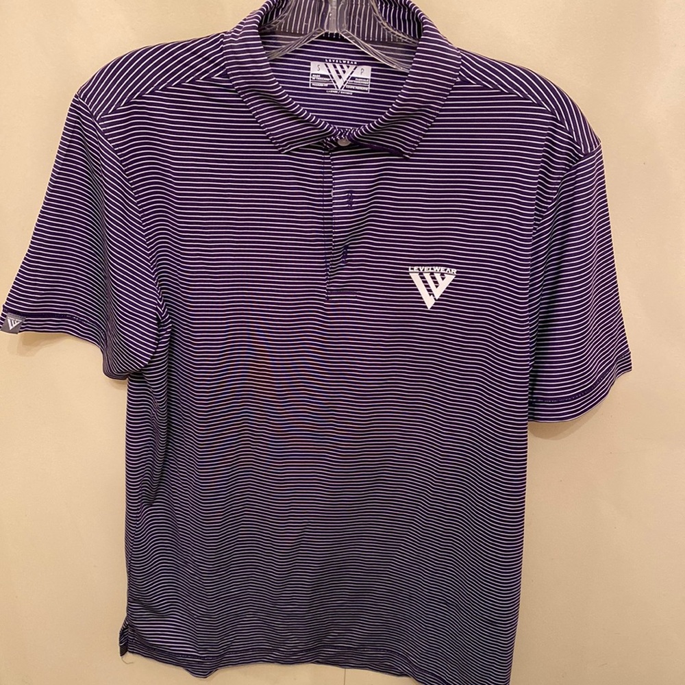 Mens golf polos in size small by Levelwear